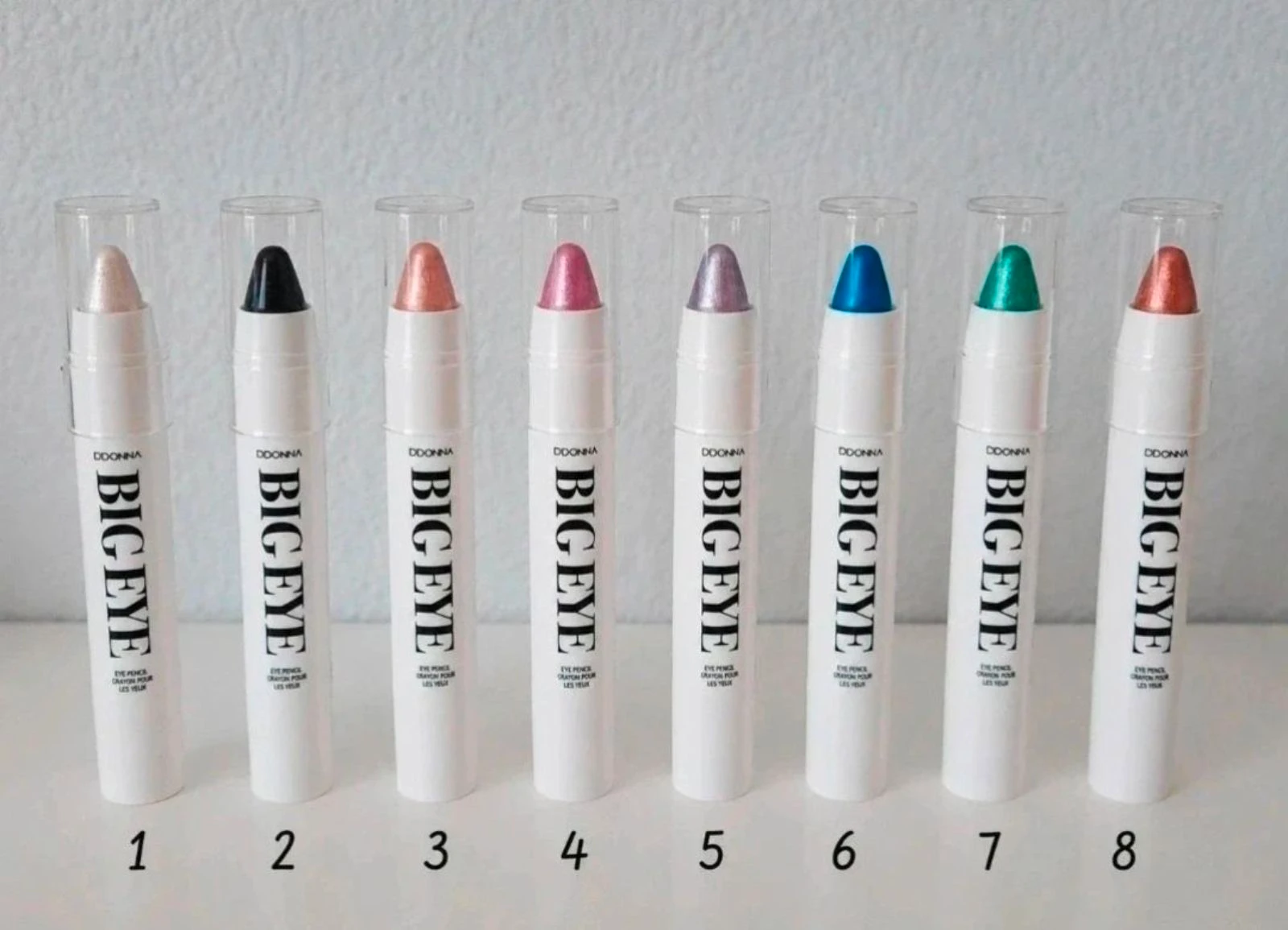 Lot de 3 crayons Big Eye - Ddonna